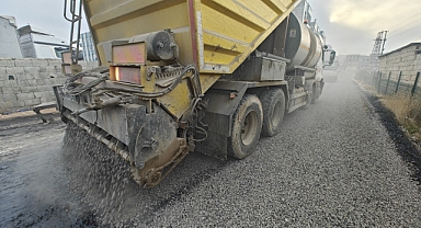 Eyyübiye’de Yeni Yollar Asfaltlanıyor