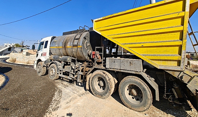 Eyyübiye Kırsalı Tozdan ve Çamurdan Kurtuluyor