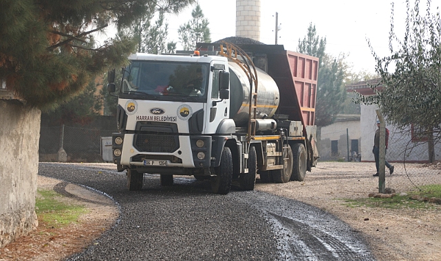 Harran Meydankapı'da Asfalt Çalışmaları Başladı