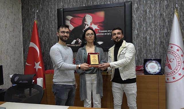 Hastane koridorlarını Çizgi film karakterleri ile renklendirdiler.