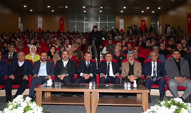 Karaköprü 'de 'Filistin Gecesi' Paneli Düzenlendi