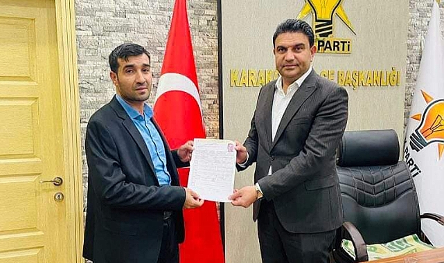 Mücahid Çakmak Karaköprü Belediye Meclis Üyesi aday adayı oldu