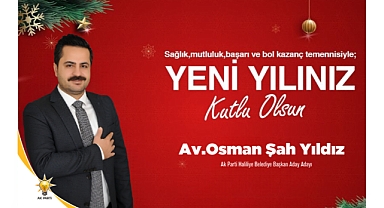 Osman Şah Yıldız’dan yeni yıl mesajı