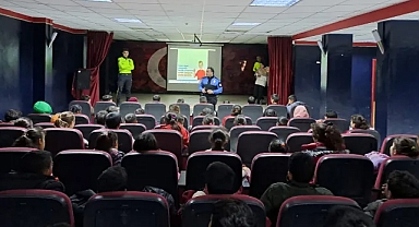 Polislerden öğrencilere kritik eğitim!