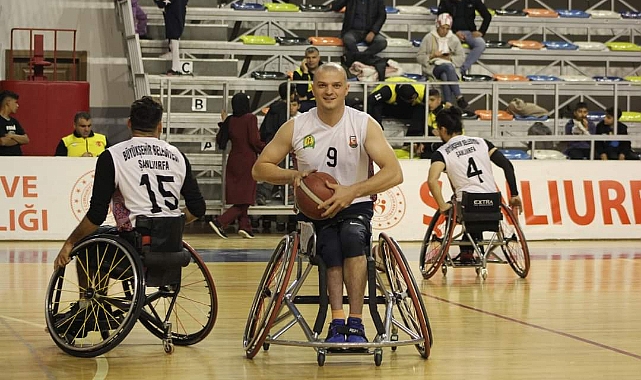 Şanlıurfa Büyükşehir Tekerlekli Sandalye Basketbol Takımı Rakibine Şans Tanımadı