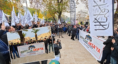 Şanlıurfa’da İsrail’in saldırıları bir kez daha kınandı!
