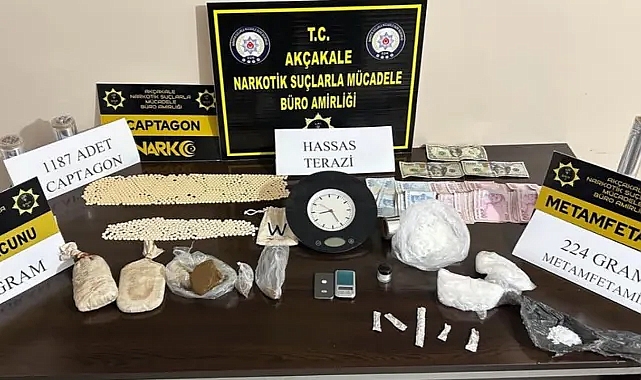 Şanlıurfa'da narkotik operasyonu!