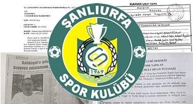 Şanlıurfaspor'da sessiz sedasız tüzük değişikliği