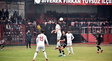 Siverek Belediyespor kendi sahasında berabere kaldı