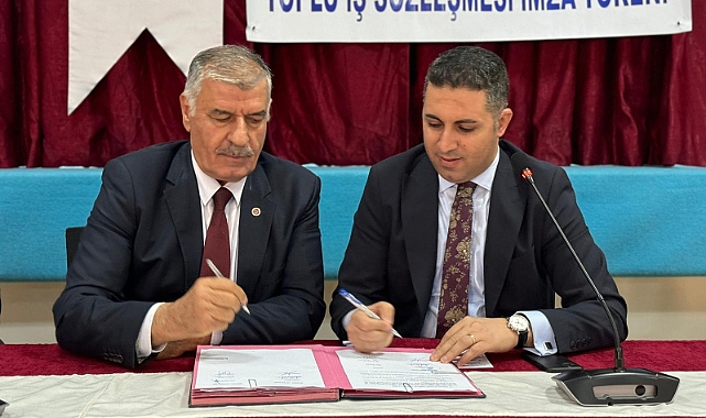 Suruç Belediyesi’nde Toplu İş Sözleşmesi işçilerin yüzünü güldürdü