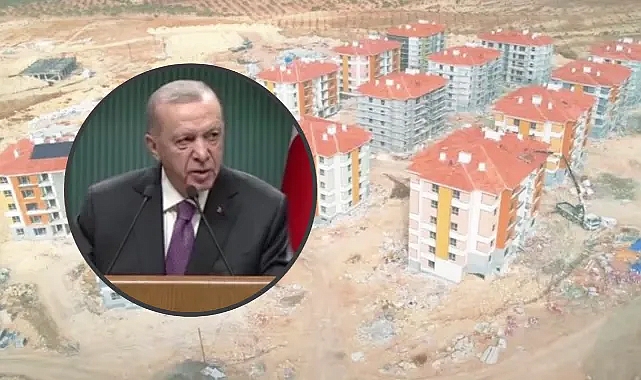 Tarih verdi: Deprem konutları için Erdoğan'dan son dakika açıklaması!