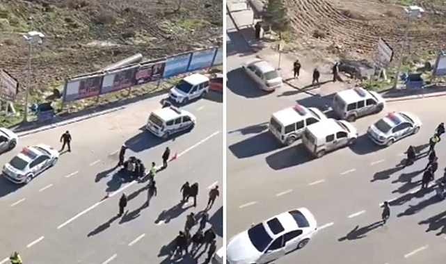 Urfa’da polis noktasından kaçtı! Ekipler peşine düştü!
