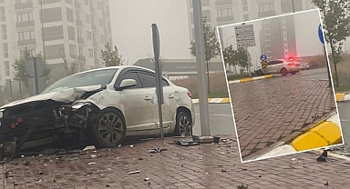 Urfa’da sabah saatlerinde kaza! Orta refüje çarptı!