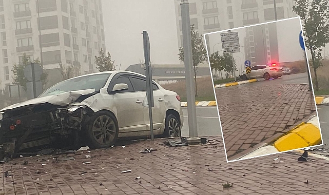 Urfa’da sabah saatlerinde kaza! Orta refüje çarptı!