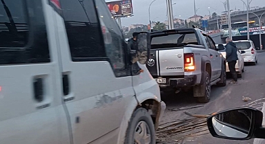 Urfa'nın göbeğinde zincirleme trafik kazası!