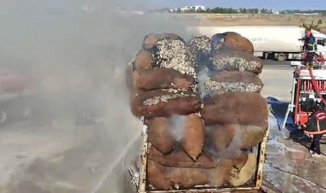 Urfa'nın ilçesinde korkutan yangın!