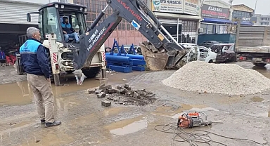 Viranşehir’deki yeni sanayide çalışma