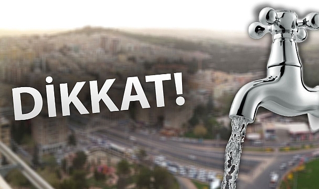 Bahçelievler'de su kesildi! Kesinti ne zaman bitecek?