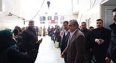 Başkan Beyazgül,Şanlıurfa aşevini ziyaret etti