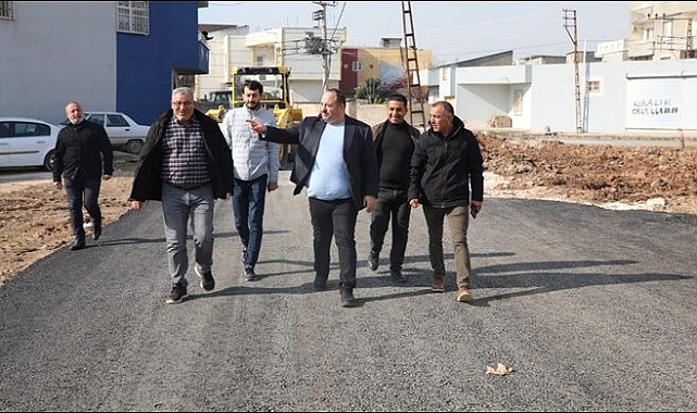Başkan Ekinci, Asfalt Çalışmalarını İnceleyerek Mesaiye Başladı