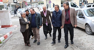 Başkan Ekinci Mesaiye Esnafları Ziyaret Ederek Başladı