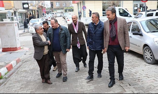 Başkan Ekinci Mesaiye Esnafları Ziyaret Ederek Başladı
