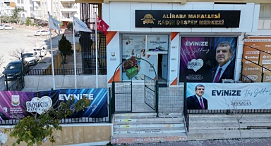 Büyükşehir belediyesi Ali Baba kadın destek merkezi hizmete sunuldu