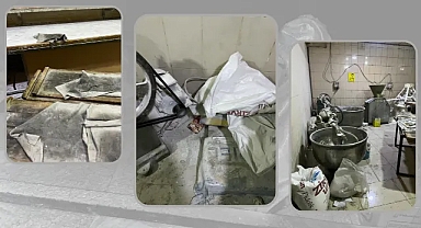 Görüntüler Urfa'daki fırından! Ekipler harekete geçti!