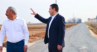 Harran'da Asfalt Çalışmaları Dur Durak Demeden Devam Ediyor
