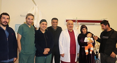 Harran Üniversitesi Hastanesinde müdahale edildi! 4 aylık bebek sağlığına kavuştu!