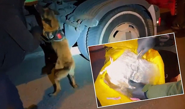Şanlıurfa’da ekipler takip etti! 85 kilo ele geçirildi!