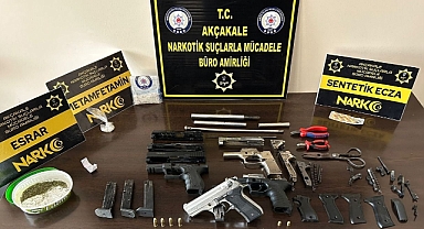 Şanlıurfa'da uyuşturucu operasyonu! 8 tutuklama