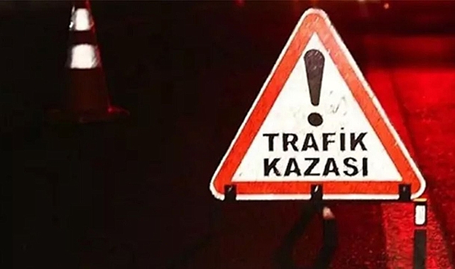 Şanlıurfa-Gaziantep karayolunda kaza! Araç yandı!