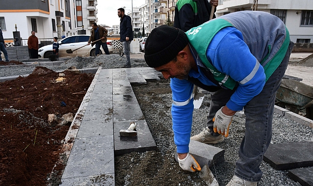 Siverek'te 3yeni parkın yapımı sürüyor