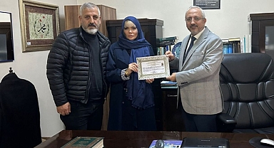 Ukraynalı kadın Urfa’da Müslüman oldu!