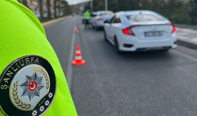 Urfa'da ceza kesilen sürücü sayısı şaşırttı!