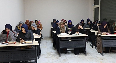 Urfa'da meslek edinme kurslarına yoğun ilgi!