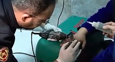 Urfa'da vatandaşın yardımına itfaiye koştu!