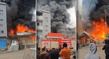 Urfa'nın ilçesinde korku dolu anlar!