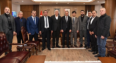 Urfa’nın ilçesine OSB kurulması için Vali Şıldak’la görüştüler!