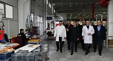Vali Şıldak, “üretim Şanlıurfa’ya çok yakışıyor”