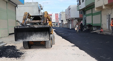 Viranşehir Belediyesinden Bahçelievlerde asfalt çalışmaları
