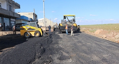 Viranşehir'de asfalt yolu çalışmaları aralıksız devam ediyor
