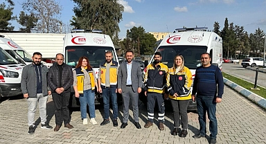 2 Adet Ambulans Şanlıurfa İl Sağlık Müdürlüğüne tahsis edildi.