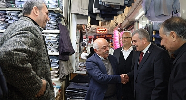 Ak Aday Beyazgül’den Esnaf Ziyareti