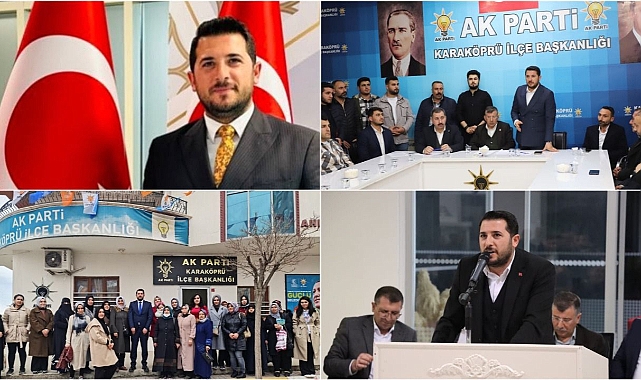 AK Parti Karaköprü İlçe Başkanı Canbek'ten , Berat Kandili mesaj