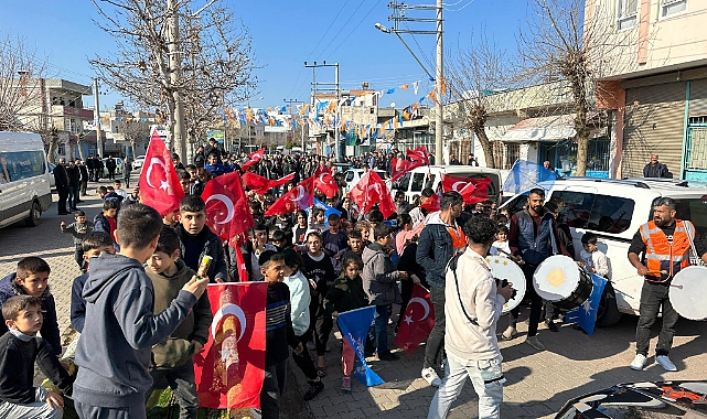 AK Parti Mardin'de Miting Gibi SKM Açılışı