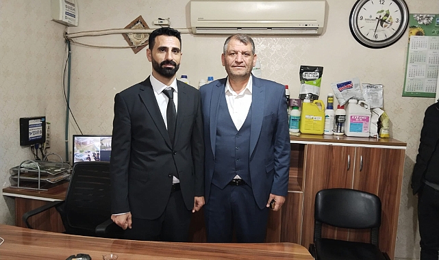 AK Partili Ayhan'dan Yeni Atanan Başkan Solhan'a Ziyaret
