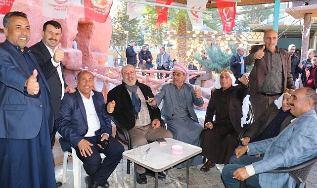 Akçakale’de Mehmet Yalçınkaya Coşkusu! Seçim Bürosu Doldu Taştı…