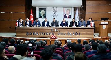 Bakan Kacır, Urfalı Sanayiciler ile bir araya geldi